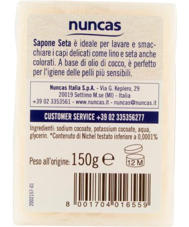 Nuncas Vegetable Silk Soap - 150 g - Buy Online on GoSupps.com