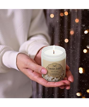 Lavender Eucalyptus Scented Soy Wax Candle - 7oz | Aromatherapy with Natural Essential Oils | Relaxing Home Fragrance for International Shipping - Buy Online on GoSupps.com