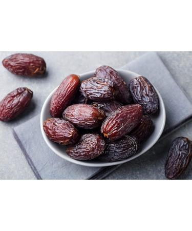 Sunnah Shop Jumbo Medjool Dates 1kg - Premium Vegan Royal Dates from Palestine | 100% Natural | Honey-Sweet Unique Caramel Flavor | No Additives - Buy Online on GoSupps.com