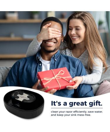 Razor Rinser Manual Push-Type Razor Rinser Goodbye to Clogged Razors and Dirty Sinks Compatible Most Head Razor No Electricity Portable Razor Rinser Gift for Men Home Travel (2pcs) - Buy Online on GoSupps.com