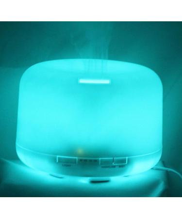 All White LED 7 Color Auto Change Essential Oil Aromatherapy Diffuser - 500ml | Best International Shipping - Buy Online on GoSupps.com
