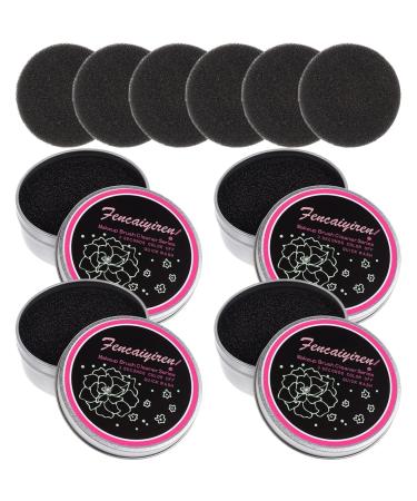 Boxes Shadow Makeup or Removal Clean Sponges Cosmetic Eye Tool Supplies Easily Cleaner Brush Eyeshadow with Dry Sponge Home Replacement Blush Immediately Color 8x8cm As Shown