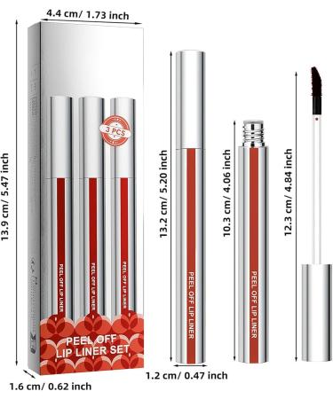 3 Piece Matte Long-Lasting Glossy Lip Gloss Lip Gloss Makeup Pencil for Women Girls Teens Christmas Wife Mother's Day Friends Family Sister Sa - Buy Online on GoSupps.com