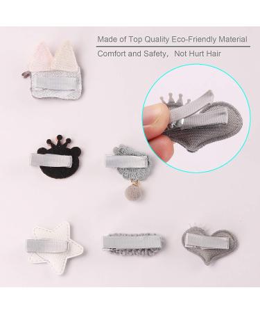 Seatecks 24-Piece Girl Hair Clips Set - Bowknot & Flower Hairpins in Gift Box - Perfect Pink Hair Accessories for Little Girls - Buy Online on GoSupps.com