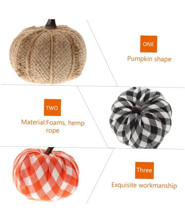 Zerodeko Foams Fake Pumpkin 12pcs Thanksgiving Pumpkin Artificial Party Supplies Environmental Foam Thanksgiving Assorted Fake Pumpkins Assorted Color 8.50X8.50X7.50CM - Buy Online on GoSupps.com