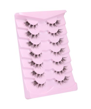 Shop Lvmixwig Fake Cat Eye Eyelash Extensions | Individual Cluster Lashes | Natural Look False Eyelashes - International Shipping Available - Buy Online on GoSupps.com