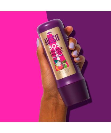  Aussie Aussie 3 Minute Miracle SOS Kiss Of Life Vegan Hair Mask Repairing Treatment for Dry and Damaged Hair Repairing Treatment with a Blend of Australian Superfoods 200ml - Buy Online on GoSupps.com