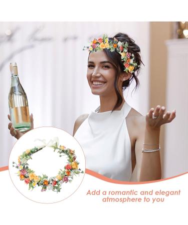 1 Pastoral Style Headband 1 Pair Of Lace Headbands Flower Crown Headband Women's Flower Headband Women's Flower Crown Flower Headband Flower Headdress - Buy Online on GoSupps.com