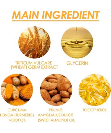 Turmeric Oil for Dark Spots and Skin Whitening Face and Body Treatment Anti-Aging 100ml Reduces Dark Spots Improves Skin Tone Moisturizes and Rejuvenates 100% Plant Essential Oil - Buy Online on GoSupps.com
