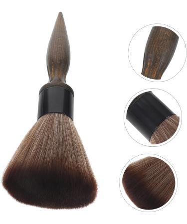 Housoutil Hair Brush Duster Barbers Brush Haircut Brush Hair Cutting Brush Neck Brush Barber Long Handle Wood Accessories - Buy Online on GoSupps.com