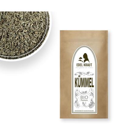 K mmel 500g whole bio |Noble herb - premium cumin seeds - 100% natural from controlled organic cultivation - Premium organic caraway - caraway tea or spice - organic caraway bio caraway 500 g