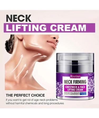 Collagen Face & Neck Tightening Cream | Neck Firming & Lifting Anti Wrinkle Moisturizer | Reduce Double Chin & Sagging Skin - Buy Online on GoSupps.com