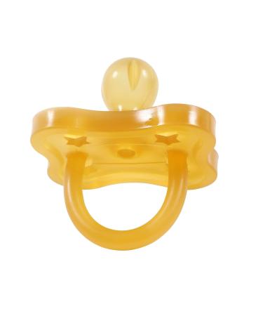 Sweetie Rubber Pacifier - Star Shape Natural Rubber Rounded Nipple | 12-18 Months - Shop Internationally! - Buy Online on GoSupps.com