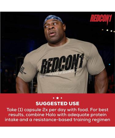 Redcon1 Halo Muscle Builder - 60 Servings | Best Protein Supplement for Rapid Muscle Growth - Buy Online on GoSupps.com