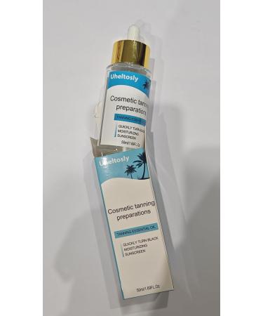 30ml self tanning liquid UV free skin moisturizing tanning essence facial and body concentrated liquid active melanin  - Buy Online on GoSupps.com