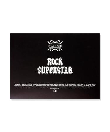 Evanese Beauty 35 Color High Pigment Eyeshadow Palette - Rock Superstar | Long-lasting Makeup Palette - Buy Online on GoSupps.com
