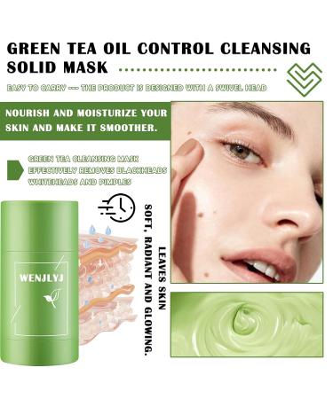 Buy Green Tea Clay Mask Stick | Moisturizing & Deep Cleansing Face Mud Mask for All Skin Types - Shipping Worldwide - Buy Online on GoSupps.com