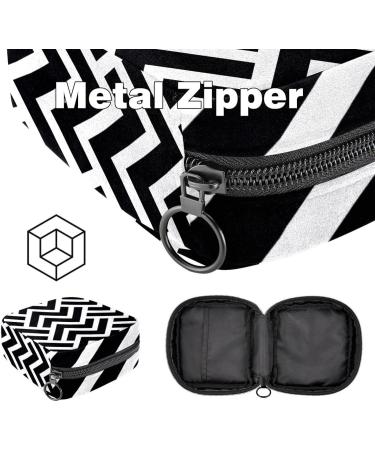 Portable Women's Menstrual Cup & Tampon Bags | Triangular Multi-Colored | Ideal for Teens - Buy Online on GoSupps.com