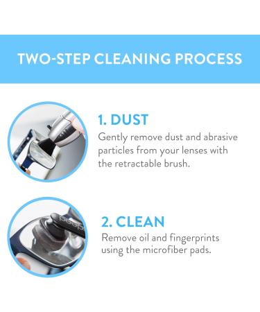 Carbon Klean Peeps Lens Cleaner - NASA Approved Carbon Microfiber Technology - 500 Uses - Red Soft Touch - Buy Online on GoSupps.com