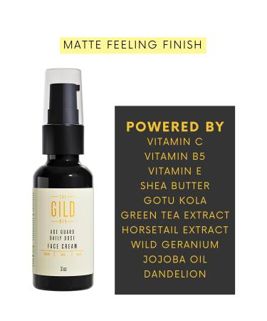 THE GILD MEN Age Guard Daily Dose Face Cream Anti Aging Daily Moisturizer To Reduce Fine Lines Wrinkles And Dark Spots For a Smoother And More Luminous Complexion. Matte Feeling Finish 2oz - Buy Online on GoSupps.com