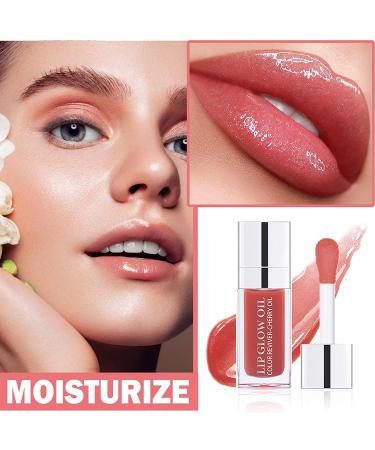 Melemando Hydrating Lip Glow Oil - Moisturizing Lip Gloss for Nourishing and Repairing Dry Lips (Colors 12) - Buy Online on GoSupps.com