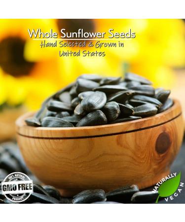 GERBS Raw Whole Sunflower Seeds  32 ounce Bag  Top 14 Food Allergen Free  Non GMO  Vegan  Keto  Paleo Friendly Raw 2 Pound (Pack of 1) - Buy Online on GoSupps.com