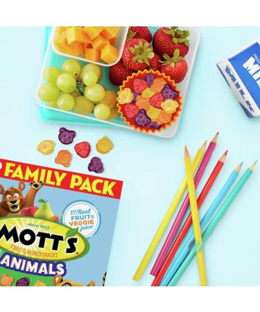 Mott's Fruit Flavored Snacks Animals Assorted Fruit - Gluten Free (40 ct) - Buy Online on GoSupps.com