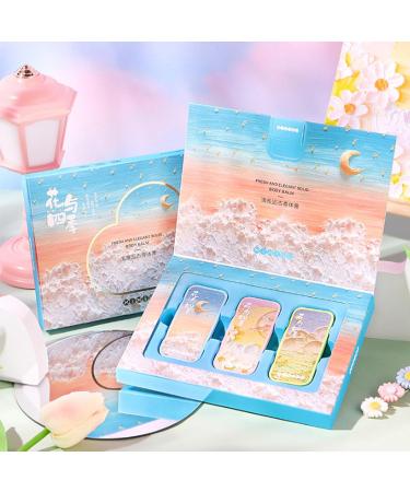 Solid Perfume Balms 3 Pack Women Solid Colognes Portable Pocket Balm Perfect for Travel Use Natural Fragrance Perfume for Women Fresh 0.18 Fl Oz (Pack of 3) - Buy Online on GoSupps.com