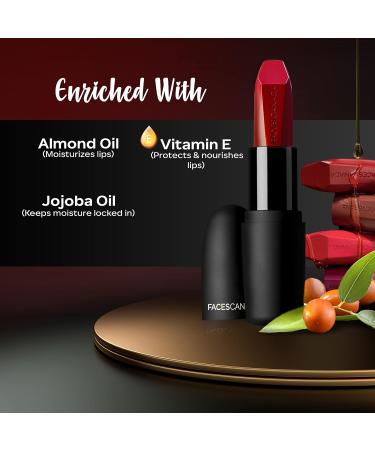 FACESCANADA Weightless Matte Lipstick in Divine Mauve 17 - 4gm - Buy Online on GoSupps.com