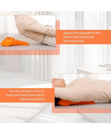 Smtelgance Trigger Point Massager: Ultimate Trapezius Massage Device for Neck & Shoulder Relief - Relax & Relieve Fatigue (Orange) | International Shipping Available - Buy Online on GoSupps.com