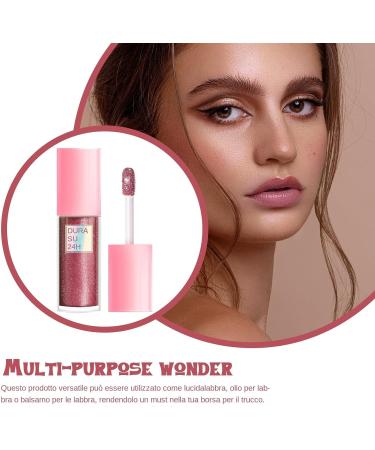  Whnbuij Glitter lip gloss - glossy shine for women natural lip makeup lip gloss and | - Buy Online on GoSupps.com