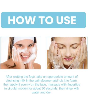 Face Cleaner Blue Aigrette Anti Aging Foaming Face Cleaner Face Cleaner Face Cleanser Pore Cleaner Facial Cleansing Cremic Cleaner Combats Impure Skin & Blackheads - Buy Online on GoSupps.com