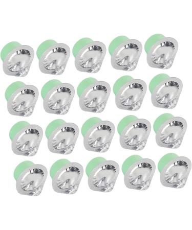 Cryfok Strength Tooth Polish Kit - 20 Natural Organic Tooth Polishing Pieces for Oral Care & Cosmetic Tooth Painting (Green) - Buy Online on GoSupps.com
