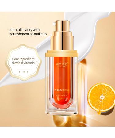 BLUE LOVE Vitamin C Tone Up Cream Quick Makeup Moisturizer for Radiant Skin Natural Skincare for All Skin Types & Daily Use 5.5oz - Buy Online on GoSupps.com