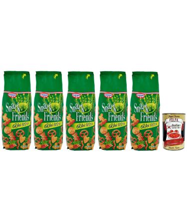 Italian Gourmet E.R. Cameo Snack Friends Gran Festa Set of 5 bags of 400 g of salty snacks + box of 400 g