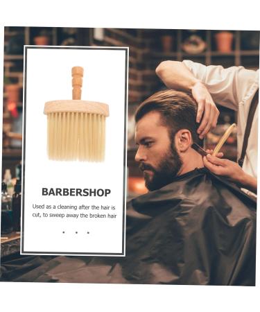 Frcolor Shaving Brush & Hair Cutting Brush Set - Neck Dust Cleaner & Wave Styling Tool for Men | Perfect for Hairdressing Needs - Buy Online on GoSupps.com