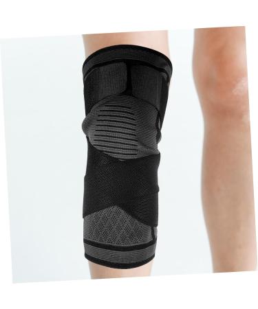 Optimized Meta Title: "Happyyami Lace-up Nylon Knee Pads - Comfortable Running Knee Protector & Support for Outdoor Activities | Portable Knee Brace - Perfect Fit 28x16 CM - Buy Now - Buy Online on GoSupps.com
