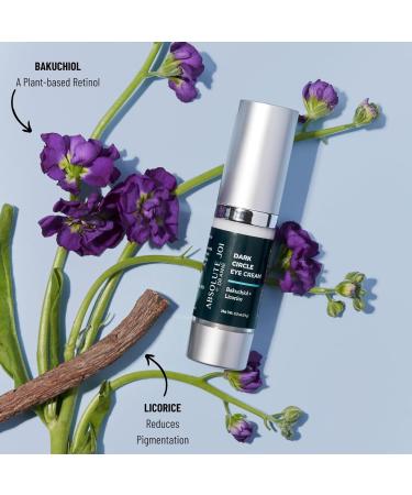 Dark Circle Eye Cream with Bakuchiol & Licorice | Brightening Puffiness & Fine Lines | Gentle for All Skin Types | 0.5 Oz - Buy Online on GoSupps.com