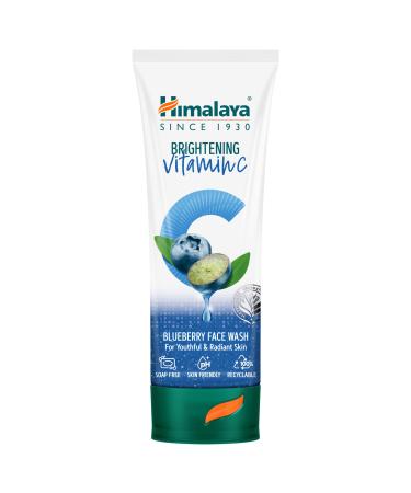 Himalayan Wellness Himalaya Brightening Vitamin C Blueberry Face Wash Brightening Facial Cleanser Remove Dull Skin 100 ml