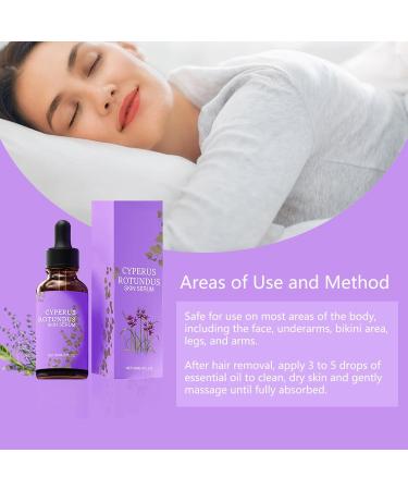YSTJKD Cyperus Skin Serum Organic Cyperus Rotundus Oil Pure Cyperus Rotundus Oil Reduces Hair Growth Moisturizes Nongreasy Improves Dryness and Roughness Suitable for All Skin Types - Buy Online on GoSupps.com
