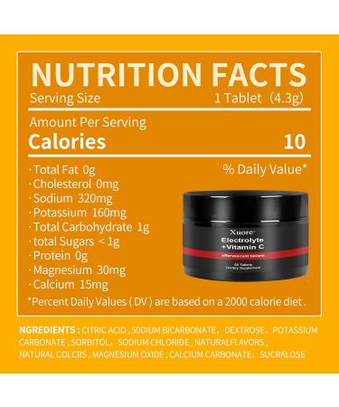 Sport Electrolyte Tablets for Proactive Hydration | Mixed Vitamin C Citrus Berry Flavor | 60 Servings - International Shipping - Buy Online on GoSupps.com