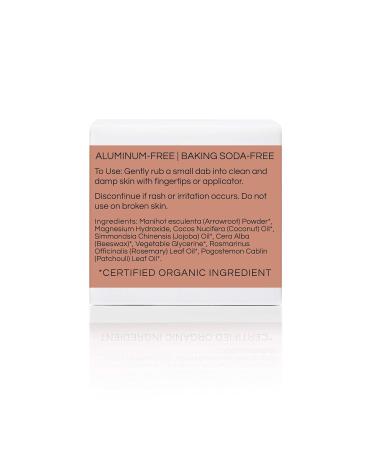 Little Seed Farm All Natural Deodorant Cream Aluminum Free Deodorant for Women or Men 2.4 Ounce - Rosemary Patchouli + Applicators Bundle - Buy Online on GoSupps.com