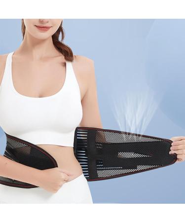 Lumbar Back Brace | Adjustable Lower Back Support - Breathable Lumbar Supports Accessories Multipurpose Waist Supports Tool for Indoor Home Living Room - Buy Online on GoSupps.com