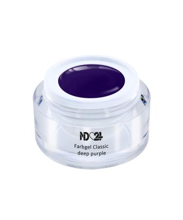 Uv Led - Trend - Gel - Classic Deep Purple - Purple Color - Studio Quality - Made in Germany - 5ml