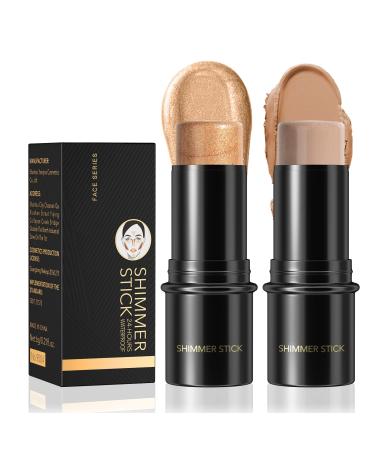 Contour Stick  Cream Contour Stick Makeup  Face Shaping & Contouring Stick  Wonder Stick  Latte/Spice(04+09) pink10