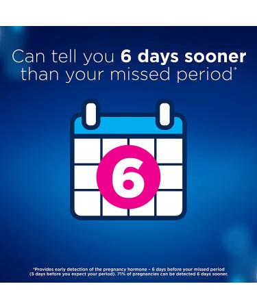 Clearblue Early Detection Pregnancy Test - 5 Count - Buy Online on GoSupps.com