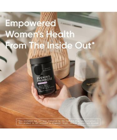 Sports Research Evening Primrose 1300mg - 120 Softgels - for Women’s Health & Skin Health - GMO GLA  - Buy Online on GoSupps.com