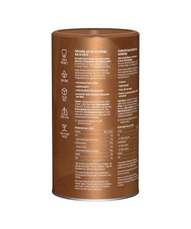 Xucker Bronxe Erythrit 1kg - Calorie-Free Brown Sugar Replacement | Vegan Tooth-Friendly Sugar-Free Sweetener Alternative - Buy Online on GoSupps.com