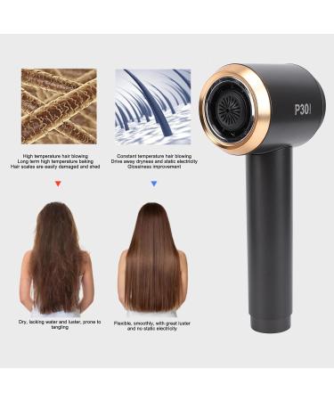 Cordless Ionic Hair Dryer Ionic High Speed Blow Dryer Portable Travel Hair Dryer Household Fast Drying Cold Heat Constant Air Blow Dryer Professional Negative Ions Hair (US Plug US Plug 100 240V 100-240V - Buy Online on GoSupps.com