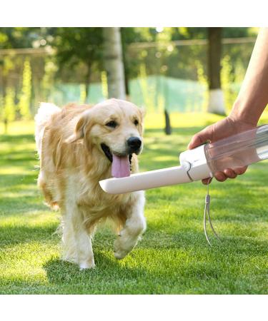 Buy KQPIINW Dogs Water Bottle - 420ml Portable Pet Drinking Bottle for Dogs & Cats | Ideal for Outdoor Activities - Buy Online on GoSupps.com